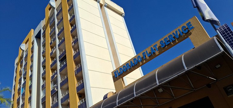 Flat 406 de 2 Qtos no Eldorado Flat Service