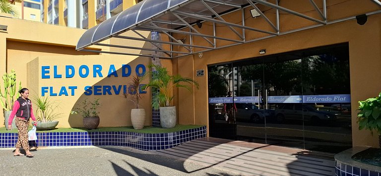 Flat 406 de 2 Qtos no Eldorado Flat Service