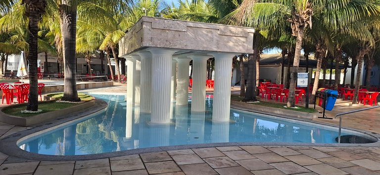 Lacqua diRoma II Flat 223 Parque Aquático 24h • 13 Piscinas
