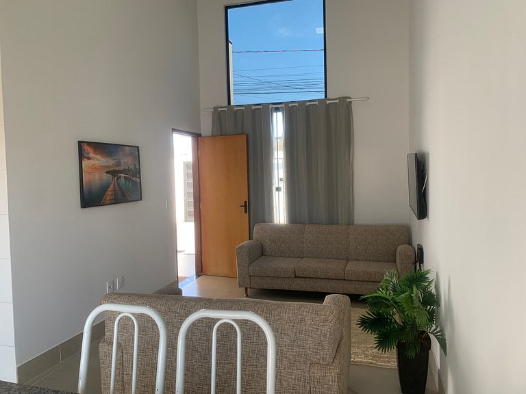 Linda Casa com Piscina aquecida e área de Lazer