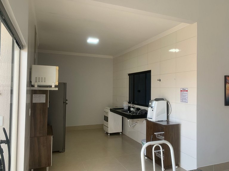 Linda Casa com Piscina aquecida e área de Lazer