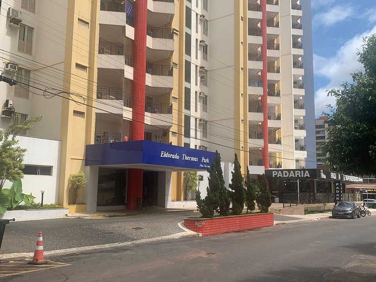 Eldorado Thermas Park Flat 112 com 2 Quartos