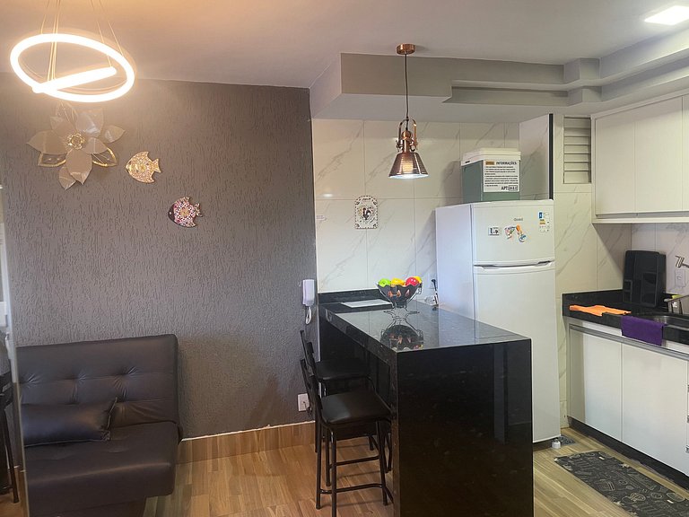 Flat 406 de 2 Qtos no Eldorado Flat Service